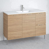 Timberline Nevada 1200mm Freestanding Vanity with Ceramic Countertop