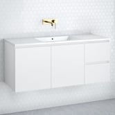 Timberline Nevada 1200mm Wall Hung Vanity with Ceramic Countertop