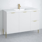 Timberline Nevada 1200mm Freestanding Vanity with Ceramic Countertop