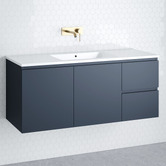 Timberline Nevada 1200mm Wall Hung Vanity with Ceramic Countertop