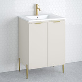Timberline Nevada 600mm Freestanding Vanity with Ceramic Countertop