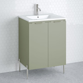Timberline Nevada 600mm Freestanding Vanity with Ceramic Countertop