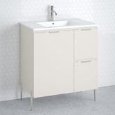 Timberline Nevada 750mm Freestanding Vanity Package with Shaving Cabinet