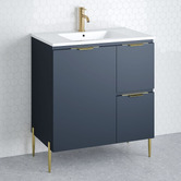 Timberline Nevada 750mm Freestanding Vanity with Ceramic Countertop