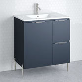Timberline Nevada 750mm Freestanding Vanity Package with Shaving Cabinet