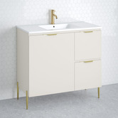 Timberline Nevada 900mm Freestanding Vanity with Ceramic Countertop