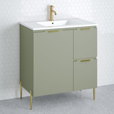 Timberline Nevada 750mm Freestanding Vanity with Ceramic Countertop