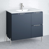 Timberline Nevada 900mm Freestanding Vanity with Ceramic Countertop