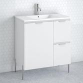 Timberline Nevada 750mm Freestanding Vanity Package with Shaving Cabinet