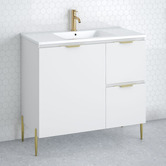Timberline Nevada 900mm Freestanding Vanity with Ceramic Countertop