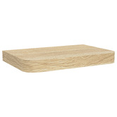 Timberline Splice Curved Bathroom Shelf