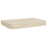 Timberline Splice Curved Bathroom Shelf