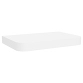 Timberline Splice Curved Bathroom Shelf
