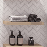 Timberline Splice Bathroom Shelf
