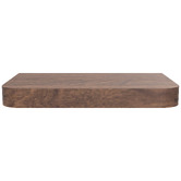 Timberline Splice Curved Bathroom Shelf