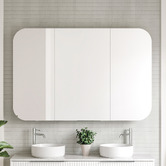 Timberline Jazz Arch 1500mm Mirrored Shaving Cabinet