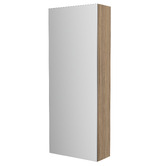 Timberline Jazz 400mm Mirrored Shaving Cabinet with Melamine Shelves