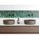 Timberline Allure 360mm Round Ceramic Above Counter Basin