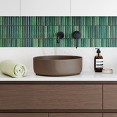 Timberline Allure 360mm Round Ceramic Above Counter Basin