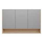 Timberline Sanremo 1200mm Mirrored Shaving Cabinet with Open Shelf