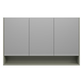 Timberline Sanremo 1200mm Mirrored Shaving Cabinet with Open Shelf