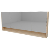 Timberline Sanremo 1800mm Rectangular Mirrored Shaving Cabinet
