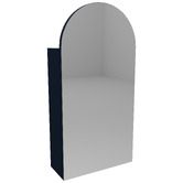 Timberline Church 400mm Arch Mirrored Shaving Cabinet with Melamine Shelves