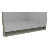 Timberline Sanremo 1800mm Rectangular Mirrored Shaving Cabinet
