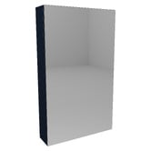 Timberline Jazz 600mm Mirrored Shaving Cabinet with Melamine Shelves