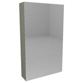 Timberline Jazz 600mm Mirrored Shaving Cabinet with Melamine Shelves