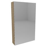 Timberline Jazz 600mm Mirrored Shaving Cabinet with Melamine Shelves