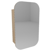Timberline Jazz Arch 600mm Mirrored Shaving Cabinet