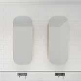 Timberline Jazz  Arch 400mm Mirrored Shaving Cabinet