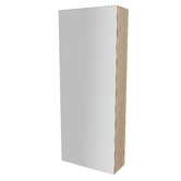 Timberline Jazz 400mm Mirrored Shaving Cabinet with Melamine Shelves