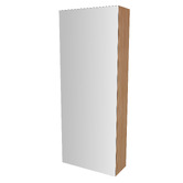 Timberline Jazz 400mm Mirrored Shaving Cabinet with Melamine Shelves