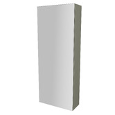 Timberline Jazz 400mm Mirrored Shaving Cabinet with Melamine Shelves