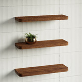 Timberline Splice Curved Bathroom Shelf