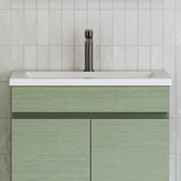 Timberline Ensuite Composite Countertop with Single Integrated Basin