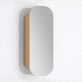 Timberline Jazz  Arch 400mm Mirrored Shaving Cabinet