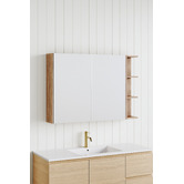 Timberline New York 1050mm Rectangular Mirrored Shaving Cabinet