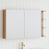 Timberline New York 1200mm Rectangular Mirrored Shaving Cabinet