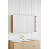 Timberline New York 1200mm Rectangular Mirrored Shaving Cabinet