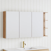 Timberline New York 1350mm Rectangular Mirrored Shaving Cabinet