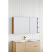 Timberline New York 1350mm Rectangular Mirrored Shaving Cabinet