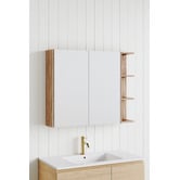 Timberline New York 900mm Rectangular Mirrored Shaving Cabinet