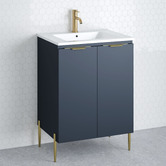 Timberline Nevada 600mm Freestanding Vanity with Ceramic Countertop