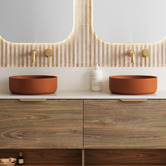 Timberline Allure 360mm Round Ceramic Above Counter Basin