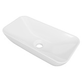 Timberline Bloom 475mm White Gloss Ceramic Above Counter Basin