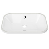 Timberline Bodhi 540mm Gloss White Undermount Basin