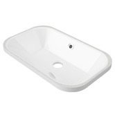 Timberline Bodhi 540mm Gloss White Undermount Basin